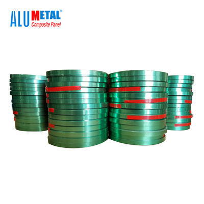 Oluk 10MM - 1240mm için Boyalı Kaplamalı Alüminyum Şerit Bobin Alaşım 1050