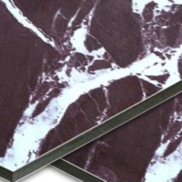 4mm Mermer Alüminyum Kompozit Paneller PVDF Kaplamalı Alüminyum Kompozit Panel