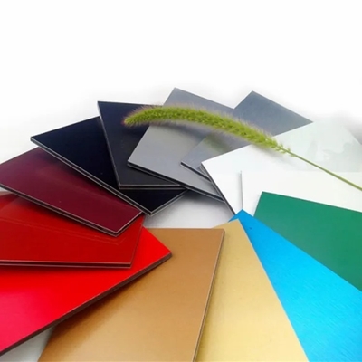 2mm 4mm PE Alüminyum Kompozit Panel Parlak Mat Alüminyum Kompozit Levha