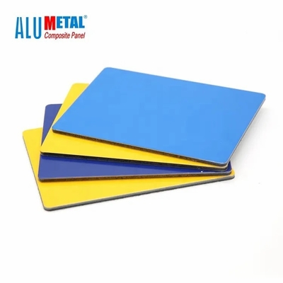 Alaşım 1100 PVDF Alüminyum Kompozit Panel Anti Statik Kompozit Alüminyum Panel 4mm