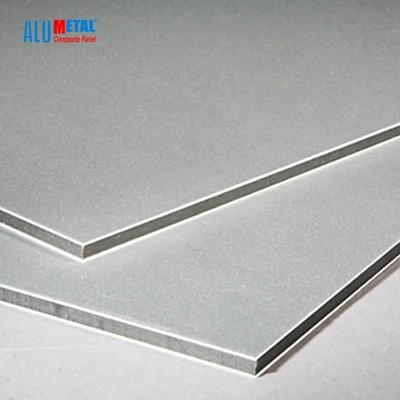 Dış Mekan Uygulamaları İçin 4mm PVDF Alüminyum Kompozit Panel