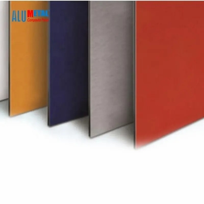 Çağdaş PVDF Alüminyum Kompozit Panel ISO9001 4mm Alüminyum Kompozit Panel
