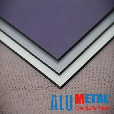 UV Radyasyondan Korunma acm panelli 4mm PVDF Alüminyum Kompozit Panel