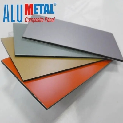 Alumetal acm dış bölme malzemesi acp alüminyum kompozit panel