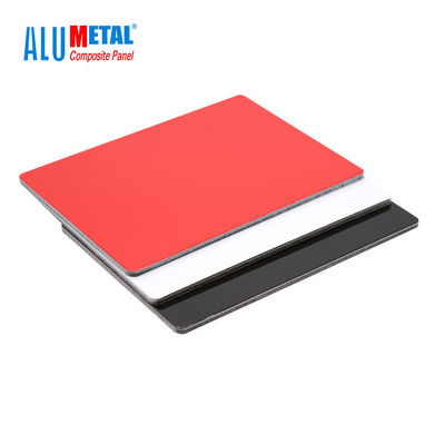 6mm Acm PVDF Alüminyum Kompozit Panel 1220 X 2440mm Antibakteriyel Yüzey