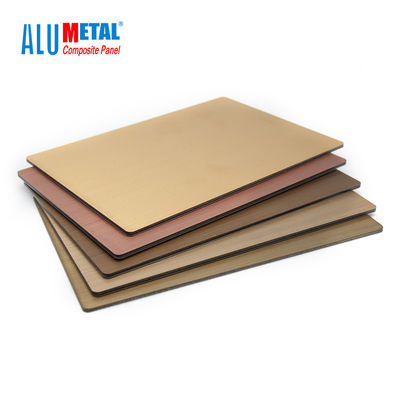 600mm 0.06mm Alüminyum Kompozit Metal Paneller Duvar Anti Bakteriyel İçin Acp Levha