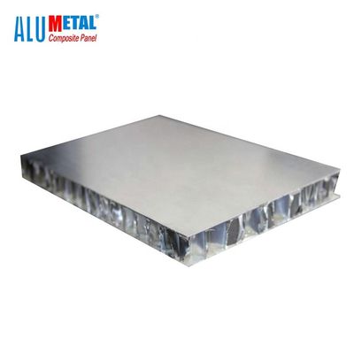 Dış 1575mm 1000mm FR için Yangına Dayanıklı Alüminyum Petek Yapı Panelleri