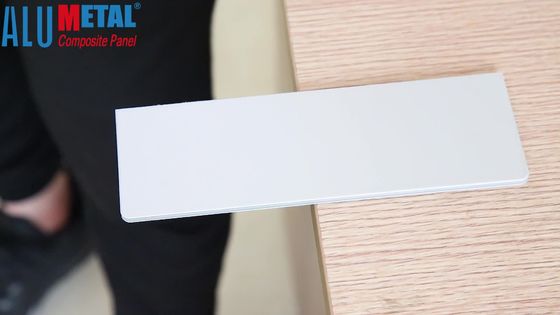 1220MM ACM Dış Yangın Geciktirici Alüminyum Kompozit Panel 4MM Hafif Antibakteriyel SGS