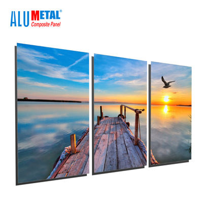 1220MM ACM Dış Yangın Geciktirici Alüminyum Kompozit Panel 4MM Hafif Antibakteriyel SGS