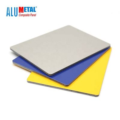Tavan AA3003 için 6mm 1220x2440MM PE Alüminyum Kompozit Panel Acp Levha