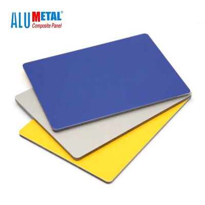 Tavan AA3003 için 6mm 1220x2440MM PE Alüminyum Kompozit Panel Acp Levha