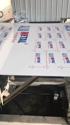4mm 1250mm Plastik Alüminyum Kompozit Levha Malzeme Panelleri Spectrum AA3003