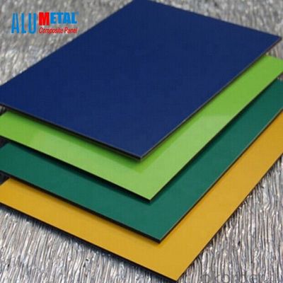 1500mm Cephe Aynası Alüminyum Kompozit Malzeme Panel LDPE Çekirdek 10mm
