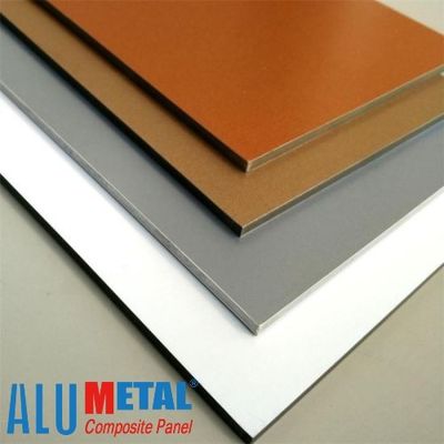2000mm Tabela PE Alüminyum Kompozit Panel Kaplama Panosu AA3003