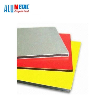 2000mm Tabela PE Alüminyum Kompozit Panel Kaplama Panosu AA3003