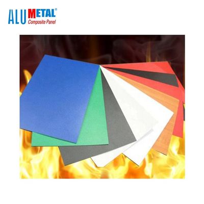 3mm Acm Dış Cephe Yanmaz Alüminyum Kompozit Panel 1570mm Giydirme Cephe Renkleri FEVE Kaplama