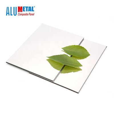 ACP Alüminyum Ayna Alüminyum Kompozit Panel 4mm 1220mm AA5005