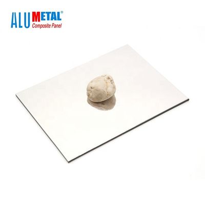 4mm Yansıtıcı Alüminyum Kompozit Ayna Levhası 1570mm Alaşım 1100