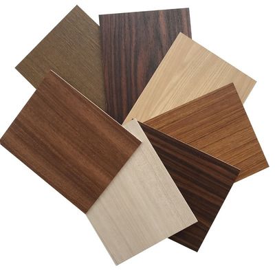 2000mm Dış Cephe 4mm Ahşap Alüminyum Kompozit Panel Malzeme Levhası