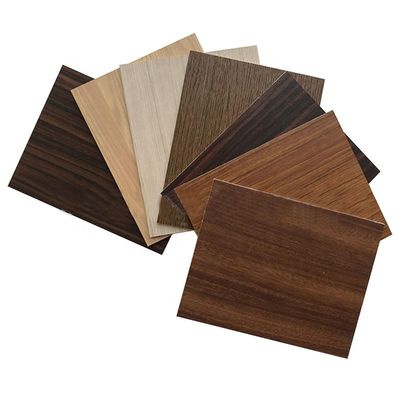 2000mm Dış Cephe 4mm Ahşap Alüminyum Kompozit Panel Malzeme Levhası