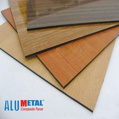 1250mm 8mm Alüminyum Alaşımlı Kompozit Panel Malzeme Sac Sedefli