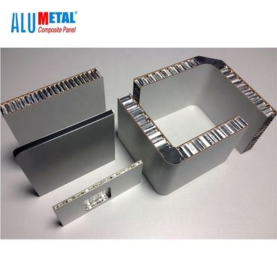 10mm 1250mm Plastik Alüminyum Petek Panel Levha Levhaları LDPE Çekirdek