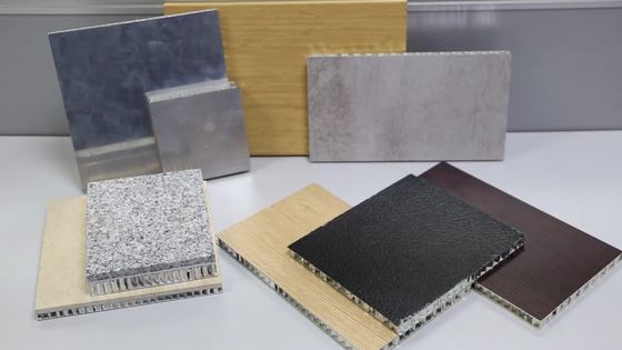 Kabartmalı Yüzey Alüminyum Petek Panel