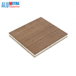 25mm Alüminyum Petek Panel Kompozit Kaplama 1250mm Eloksal Kaplama