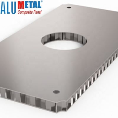 A2 2.5mm 2200mm Alüminyum Petek Kompozit Panel Levha Dış Mekan 4x8 Sac Kalıp Korumalı