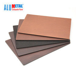 Antibakteriyel 4mm ACP Alüminyum Metal Kompozit Panel 1000mm 0.15mm Deri