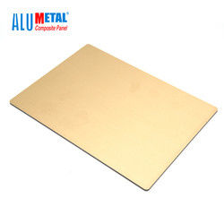 Cephe için 800 X 2440 Mm ACP Petek Alüminyum Levha Kompozit Panel 0.3mm
