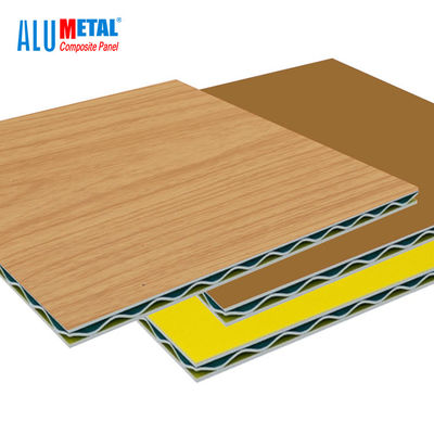 3mm Eskrim B1 FR Delikli Alüminyum Oluklu Panel Kompozit Panel 5005 Alaşım