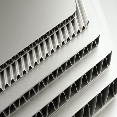 1500 X 4000 Mm A2 FR Oluklu Alüminyum Çatı Kaplama Levhaları Çatı LDPE için Kompozit Panel