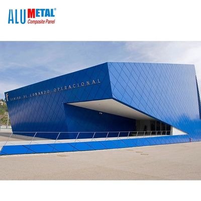 2mm 1220mm B1 Alüminyum Kaplı Kontrplak Panellerin Kesilmesi Antibakteriyel Levha 5005