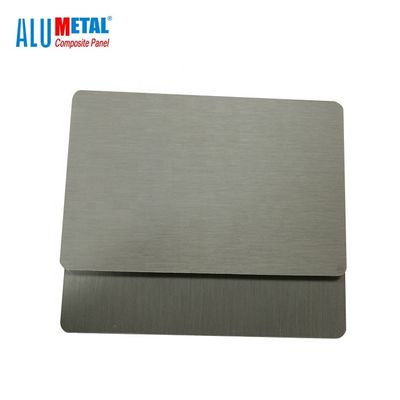 3mm Plastik Metal Kompozit Panel Vmzinc Alüminyum Kaplama İç Mekan 0.7mm