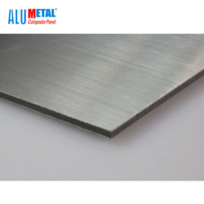 1000MM PE Dekoratif Alüminyum Kompozit Kaplama Panelleri Sac Paslanmaz Çelik 6mm FEVE
