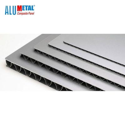 1500MM FEVE Alüminyum Oluklu Panel İç ACP Levha Parlak 5800mm