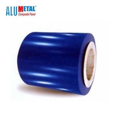İnşaat için PVC Kaplı Trim Kaplı Alüminyum Bobin Açma 200MM 2600 Mm