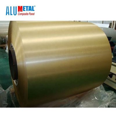 Ön Boyalı Kaplamalı Alüminyum Rulo Alaşımlı 1050 Oluk 1240mm 10MM Kesim