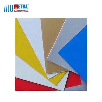 1500MM 5mm Boyama Alüminyum Sac HDPE 1mm Kalın AA5086