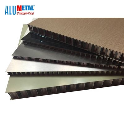 0.08MM Plastik Taş Petek Panel Kurulu Dış Mekan 1000mm A2 FR