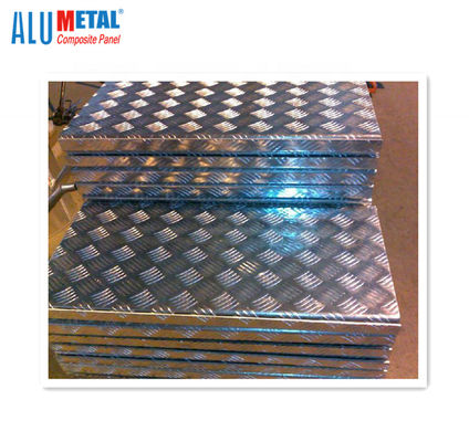 1220mm Alüminyum Petek Zemin Panelleri 0.12mm A2 FR Petek Lamine Paneller