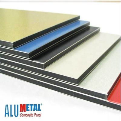 0.50mm Eloksallı Yüzey Alüminyum Kaplama Levha Kompozit Panel Kaplama 5000mm