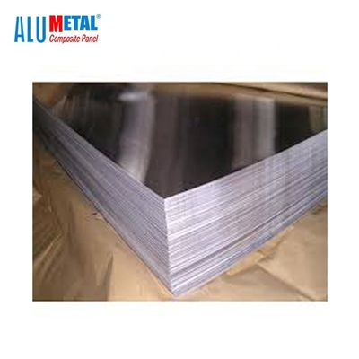 1220x2440mm Profilli Alüminyum Kaplama Levhası 4mm Hava Koşullarına Dayanım Kırılmaz Çekirdek AA3003