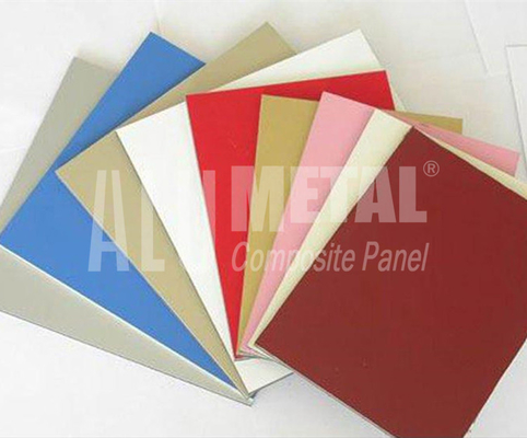 6mm PE Alüminyum Kompozit Panel Duvar Kaplaması 1100 3003 5005