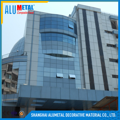 1220x2440mm PVDF Kaplı Alüminyum Kompozit Panel Bina ACP Sac Kaplama