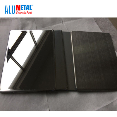 Cephe Duvar için 1000mm Anti Bakteriyel Metal Kompozit Panel