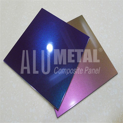 Eloksallı Fırçalı Alüminyum Kompozit Panel Sac Kırılmaz Çekirdek