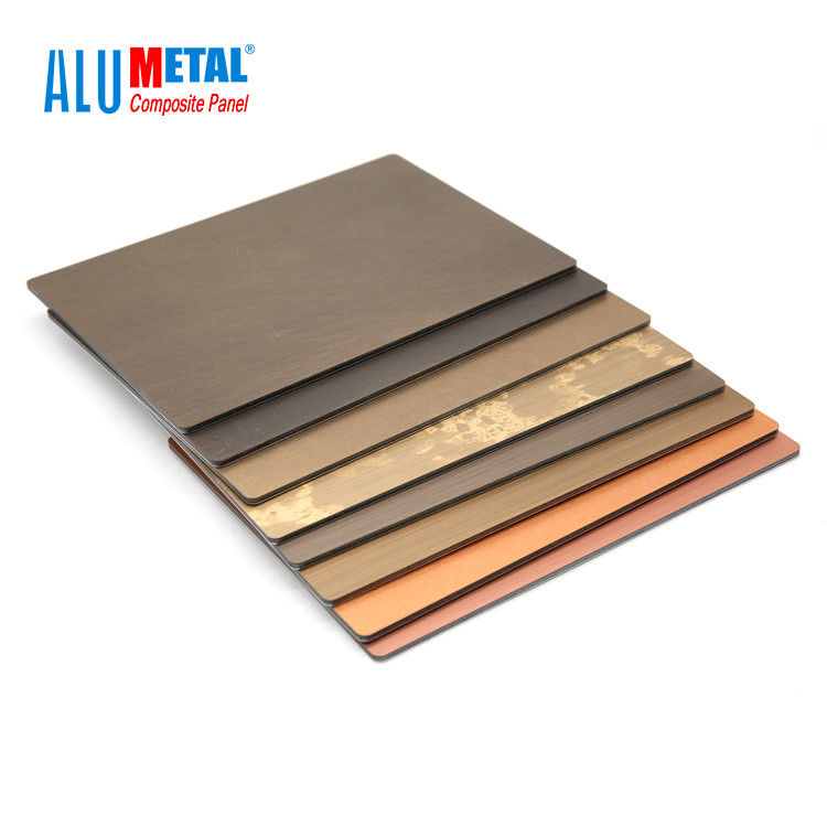600mm 0.06mm Alüminyum Kompozit Metal Paneller Duvar Anti Bakteriyel İçin Acp Levha
