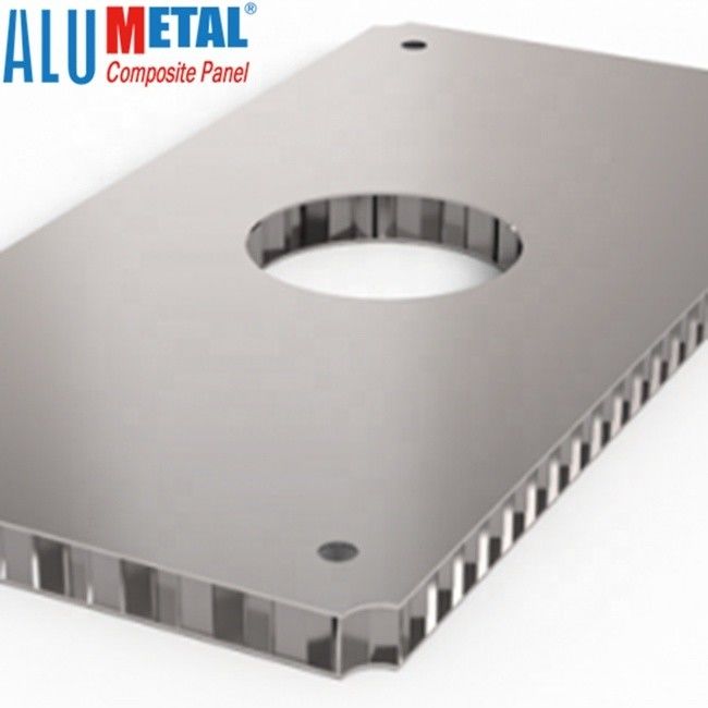 A2 2.5mm 2200mm Alüminyum Petek Kompozit Panel Levha Dış Mekan 4x8 Sac Kalıp Korumalı